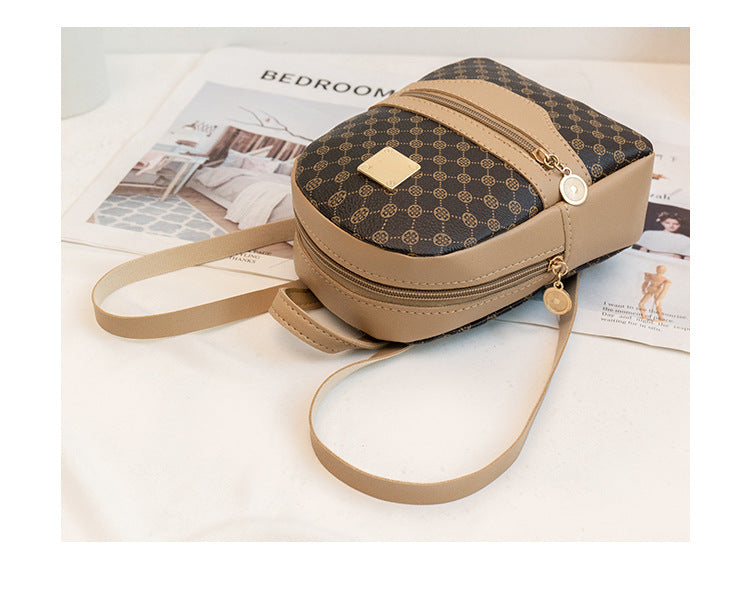 Printed Color - Block Backpack