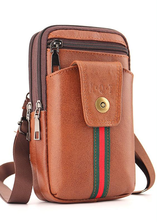 Genuine Leather Belt Waist Bag