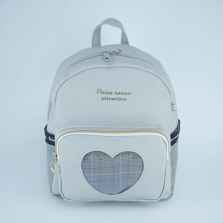 Casual PU Leather Backpack for Outdoor