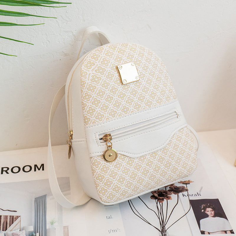 Printed Color - Block Backpack