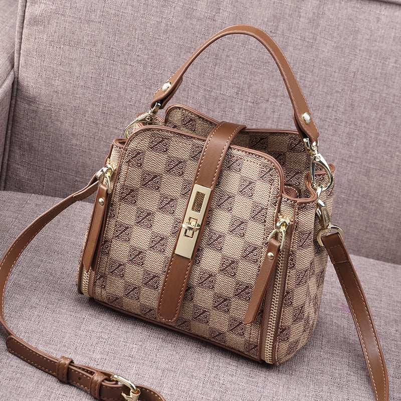 Retro Casual Premium Women's Crossbody Bucket Bag