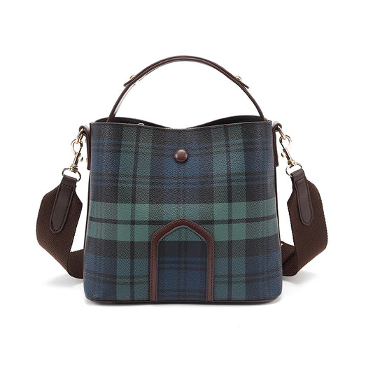 Women's Bucket Bag with Multi - Way Straps