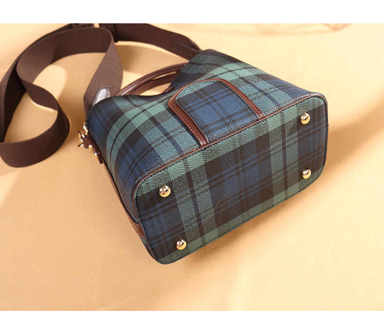 Women's Bucket Bag with Multi - Way Straps