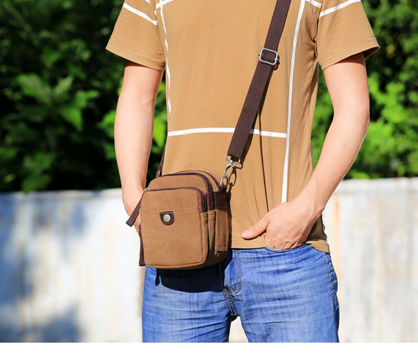 Waterproof Canvas Waist Bag