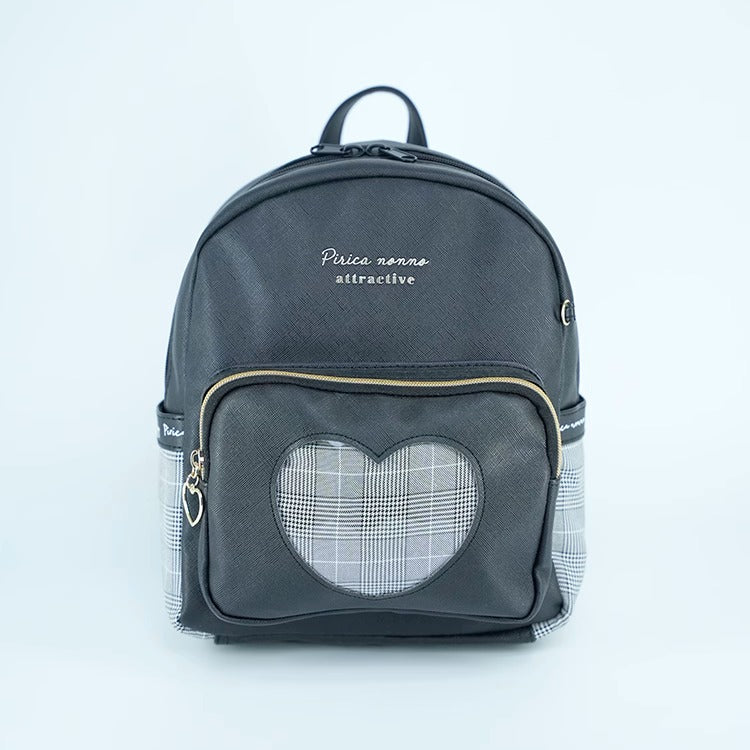 Casual PU Leather Backpack for Outdoor