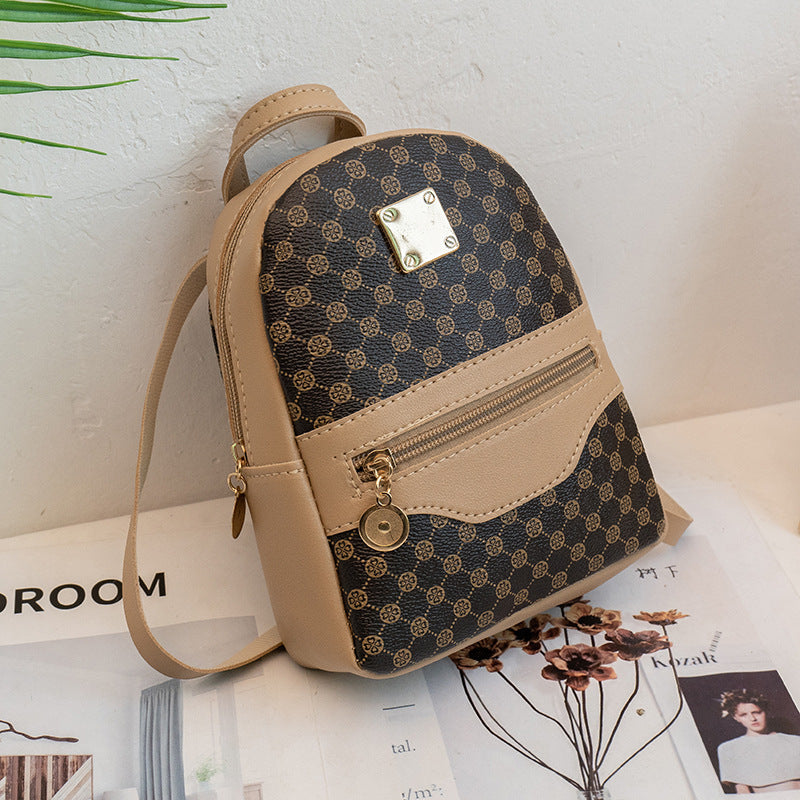 Printed Color - Block Backpack