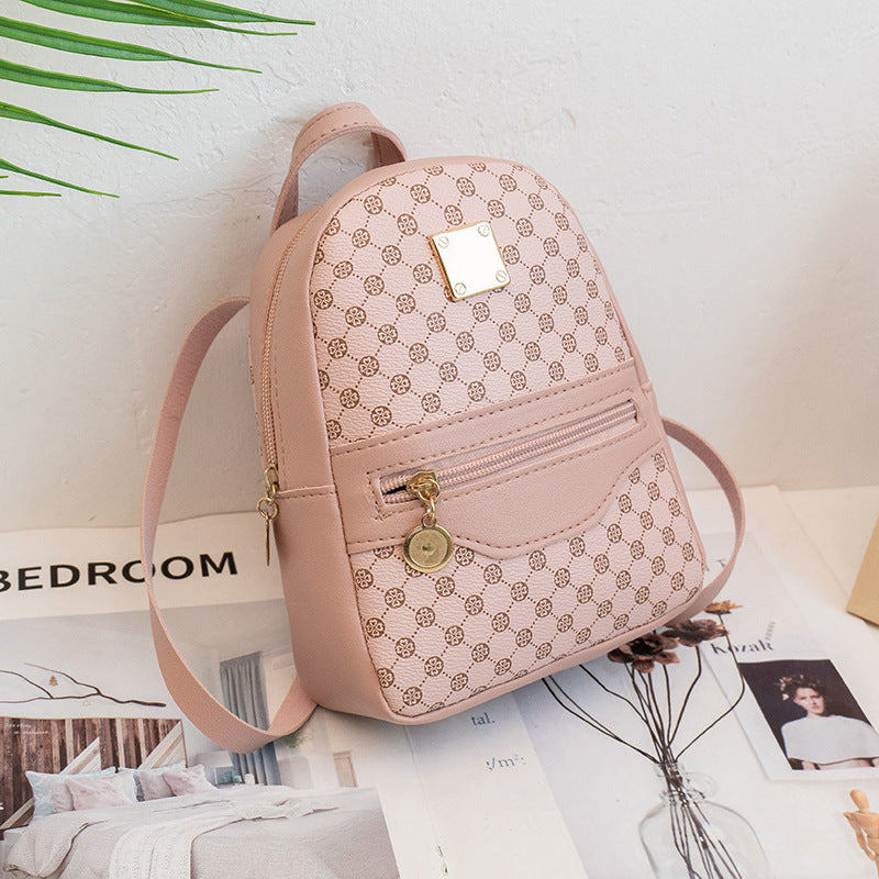 Printed Color - Block Backpack