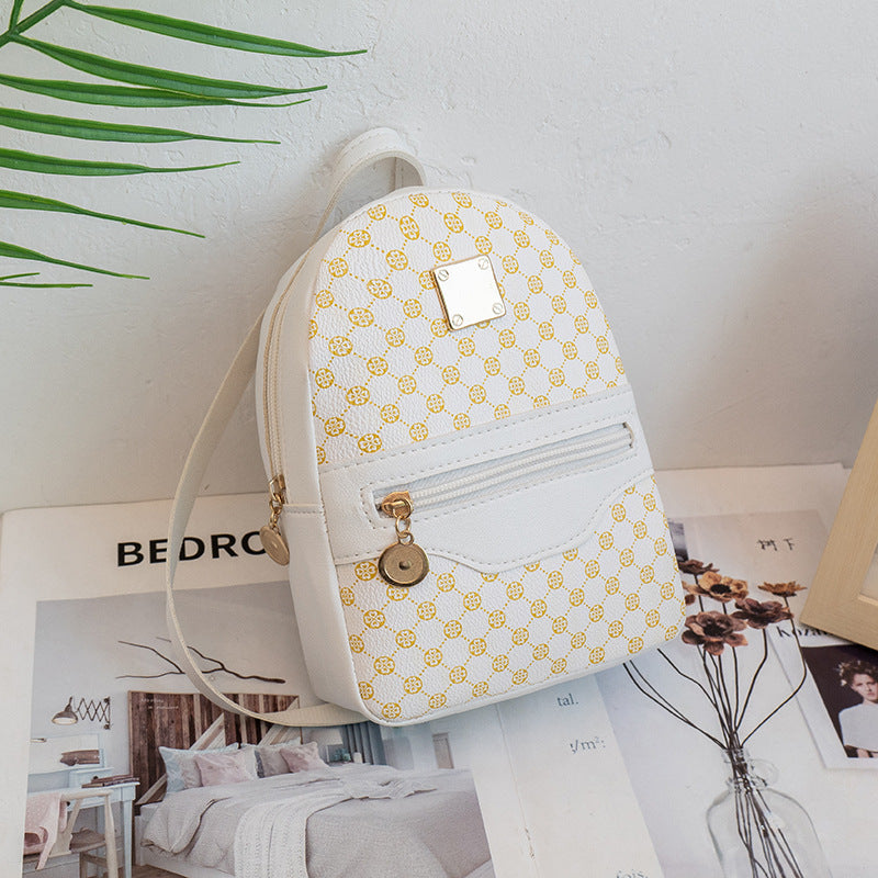 Printed Color - Block Backpack