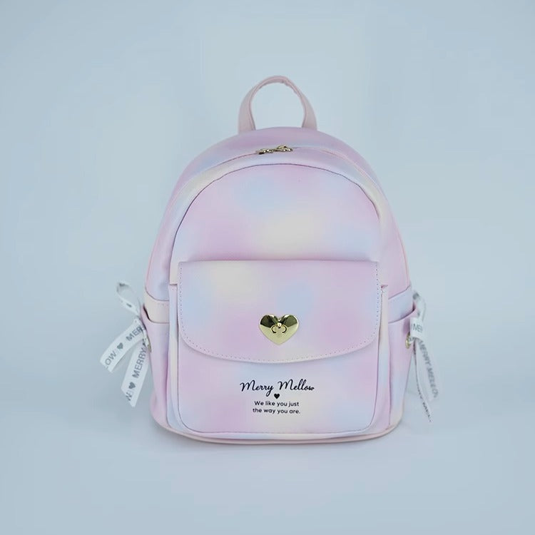 Casual PU Leather Backpack for Outdoor